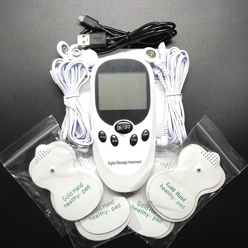 Non-woven Self Adhesive EMS Eye Massage Mask Cover Tens Electrode Pad Sticker for Electronic Pulse Therapy Massager 2mm Pin Line