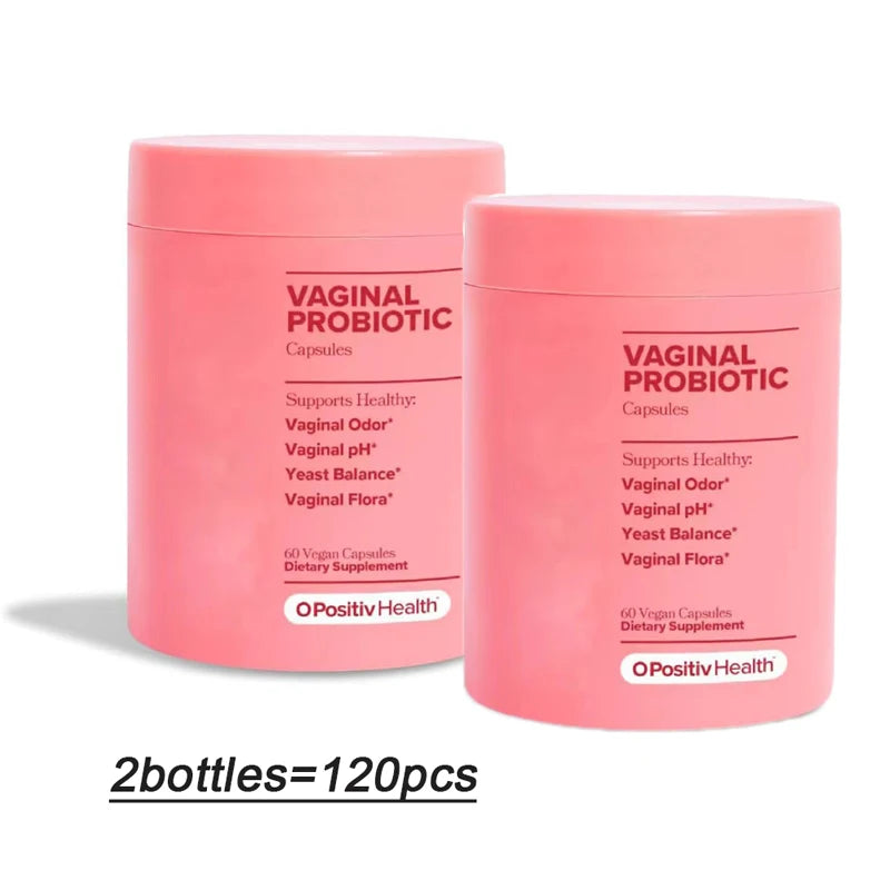 60/120/180Pcs Vaginal Probiotics Vitamin for Women pH Balance Women's Vaginal Health Supplement for Vaginal Odor & Vaginal Flora