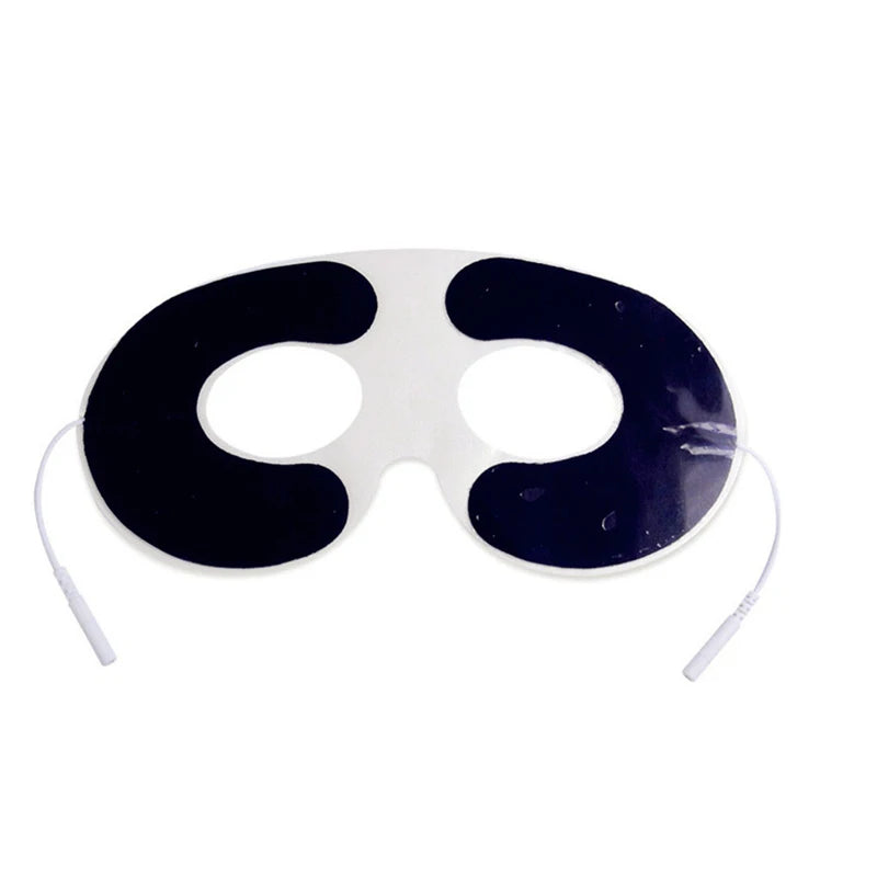 Non-woven Self Adhesive EMS Eye Massage Mask Cover Tens Electrode Pad Sticker for Electronic Pulse Therapy Massager 2mm Pin Line