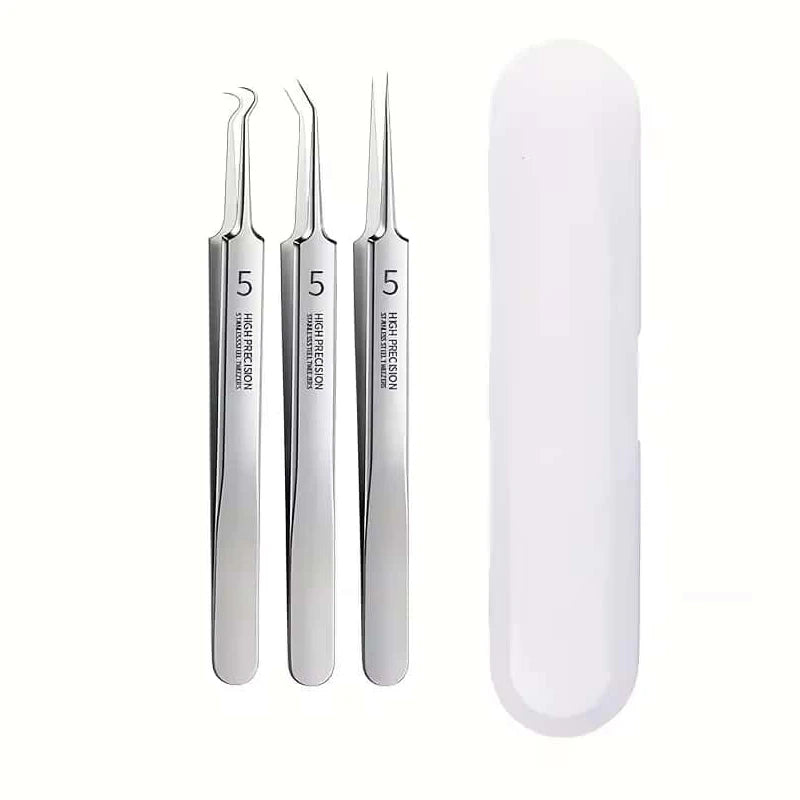 8 PCS Stainless Steel Acne Clip, Cell Clip, Blackhead Clip, Acne Needle, Beauty Salon Acne Needle, Acne Needle Tool