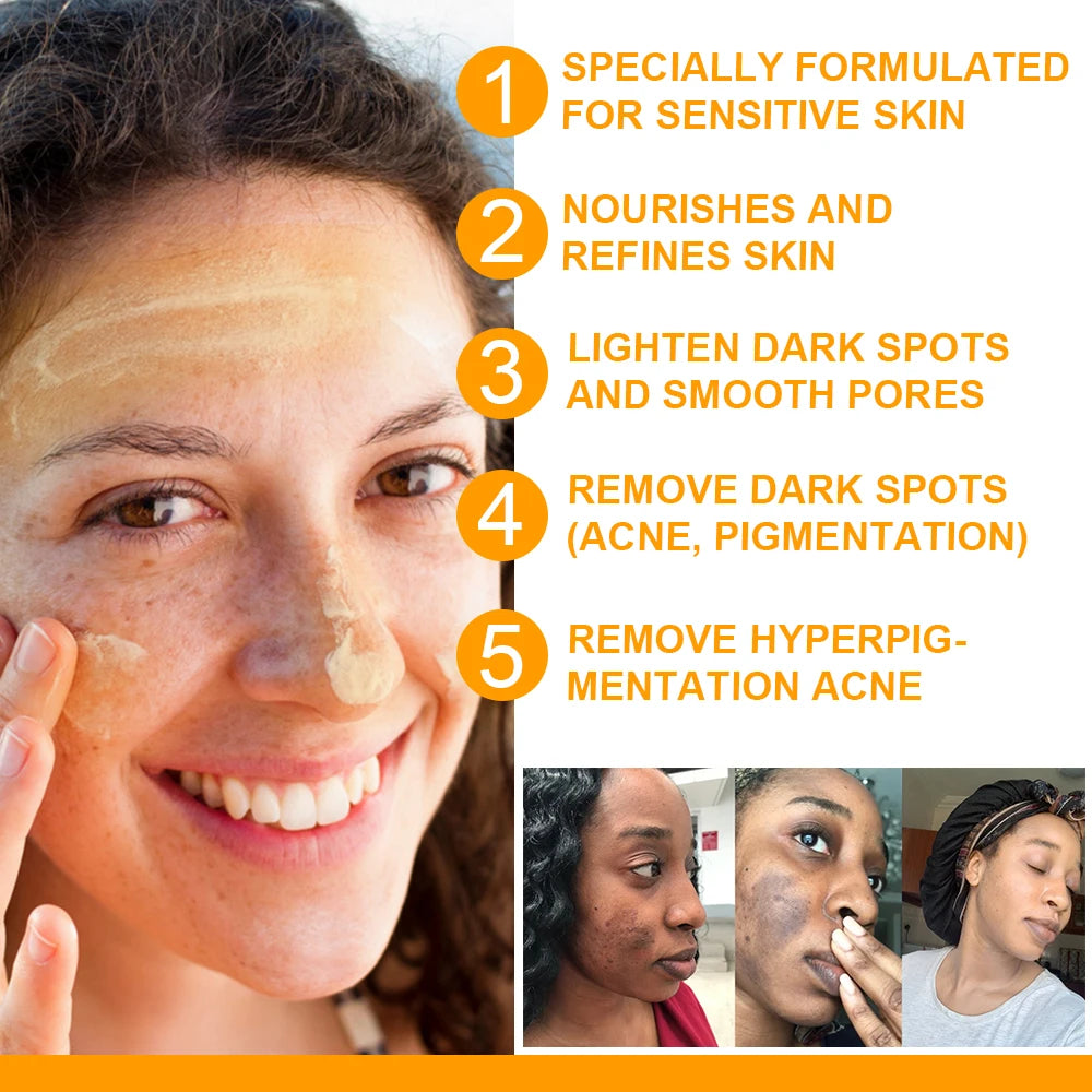 Gluta Maste Dark Spots Cream For Dark Skin Shrink Pores Anti-acne Whitening Brighter Vitamin C Beauty Cream 30ml