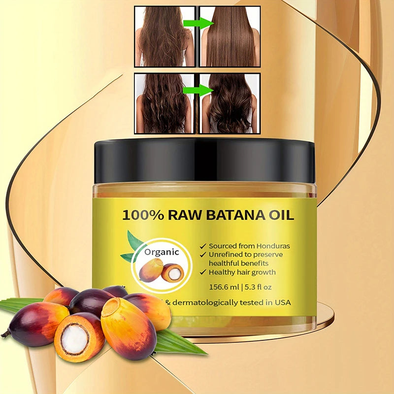Organic Batana Oil Moisturizing and smoothing Hair Repair frizzy Hair Cream Conditioner for women Hair care