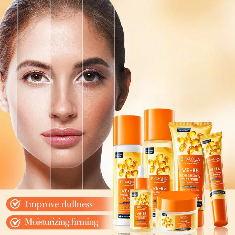 Vitamin EB5 Anti-Wrinkle Skin Care Set Repair Wrinkles Firming Lifting Nourishing Firming Smooth Skin