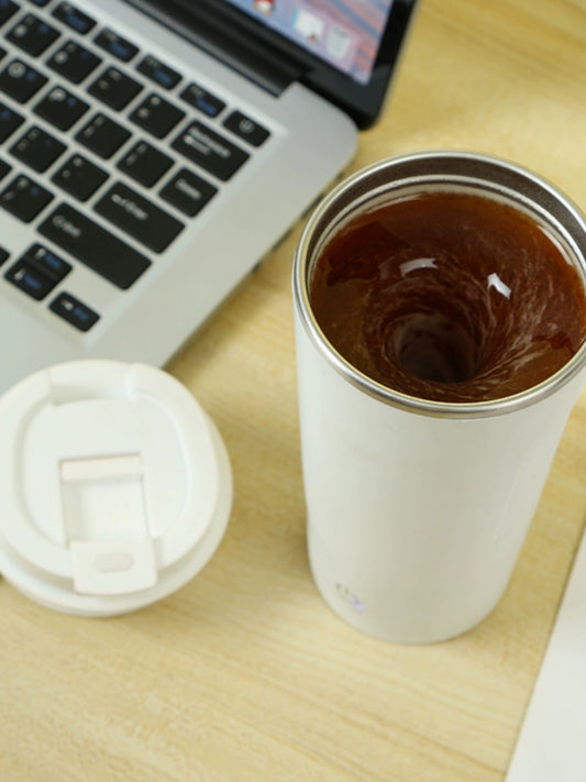 Fully Automatic Mixing Cup Vacuum Cup Electric Magnetic Rotate Portable Bean Bag Water Cup Rechargeable Student Coffee Cup
