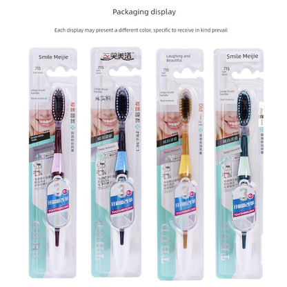 5 PCs Neutral Gum Care Soft-Bristle Toothbrush