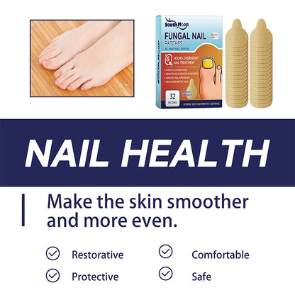 32/10PCS Paronychia Treatment Patch Fungus Removal Nail Ingrown Correction Stickers Nails Recover Pedicure Tools Care Health