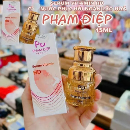Serum vitamin HD Phạm Điệp 15ml Nuôi dưỡng làn da mềm mịn, trắng hồng rạng rỡ, Se khít lỗ chân lông, Cấp ẩm cấp tốc