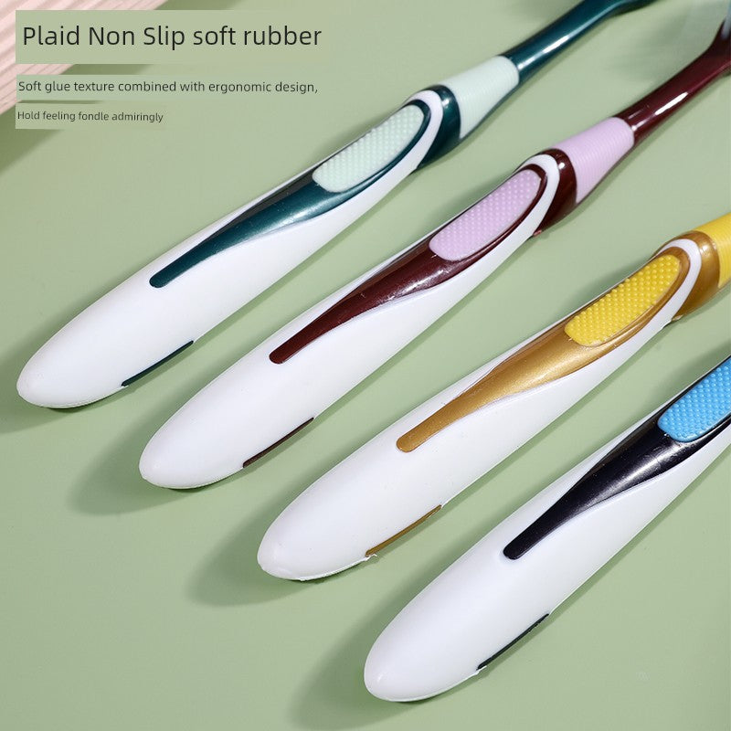 5 PCs Neutral Gum Care Soft-Bristle Toothbrush