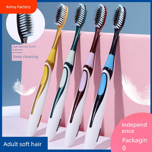 5 PCs Neutral Gum Care Soft-Bristle Toothbrush