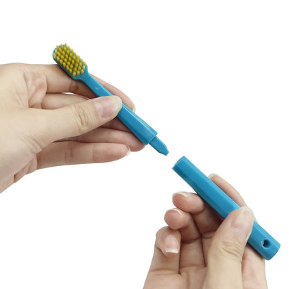 4Pcs/set Portable Travel Deep Cleaning Oral Hygiene Interdental Brush Orthodontic Care Kit Toothbrush Tongue Scraper Tool