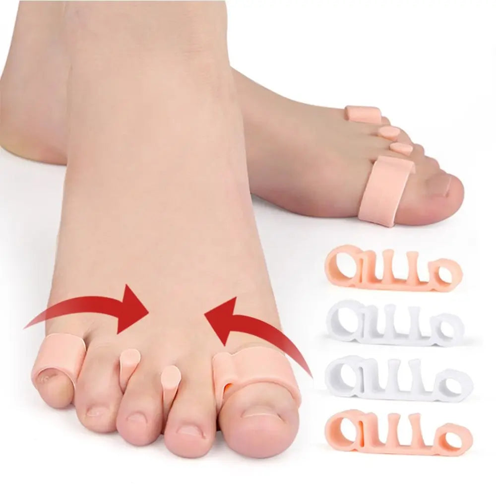 1Pair Silicone Body Feet Alignment Kit Orthopedic Posture Correction Bunion Corrector Natural Realignment Body Shaping