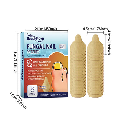 32/10PCS Paronychia Treatment Patch Fungus Removal Nail Ingrown Correction Stickers Nails Recover Pedicure Tools Care Health