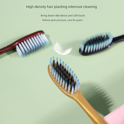 5 PCs Neutral Gum Care Soft-Bristle Toothbrush