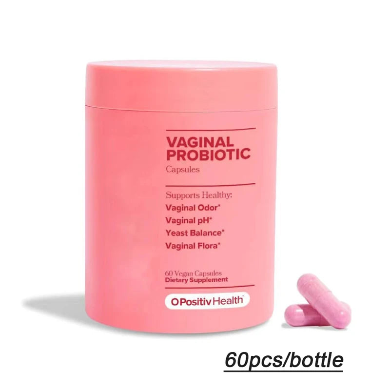 60/120/180Pcs Vaginal Probiotics Vitamin for Women pH Balance Women's Vaginal Health Supplement for Vaginal Odor & Vaginal Flora