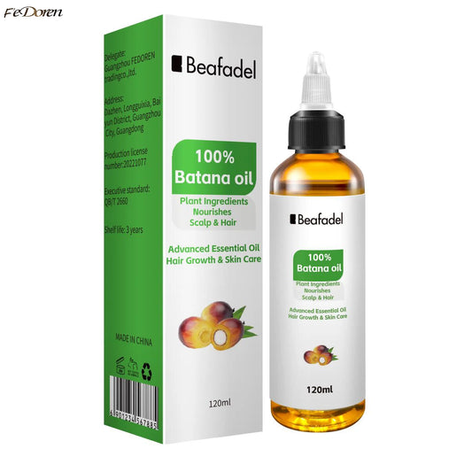 120ml Pure Batana Oil for Treatment Batana Oil Natural Promotes Hair Wellness for Treating Hair Loss Anti-Breakage Hair