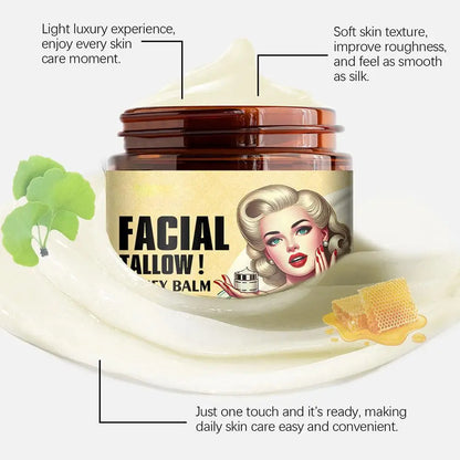 120g Whipped Beef Tallow And Honey Balm Moisturizing Beef Tallow Face Cream Body Skin Care Grass Fed Grass Finished Face Cream
Bálsamo de sebo de res batido y miel (120 g) Crema facial hidratante de sebo de res Cuidado corpo
