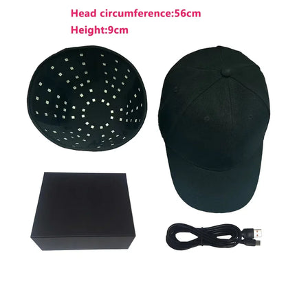 96LEDs Light Panel,660nm&850nm Infrared Light for Hair Therapy Hair Growth Cap Hair Loss Relax Scalp Care Promote Grow Hairs Hat